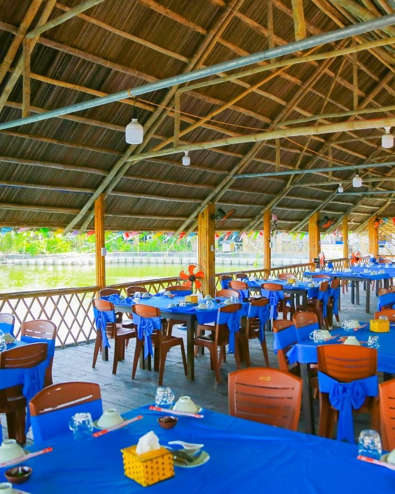 nhà hàng sinh thái trong Rừng Dừa Bảy Mẫu Hội An