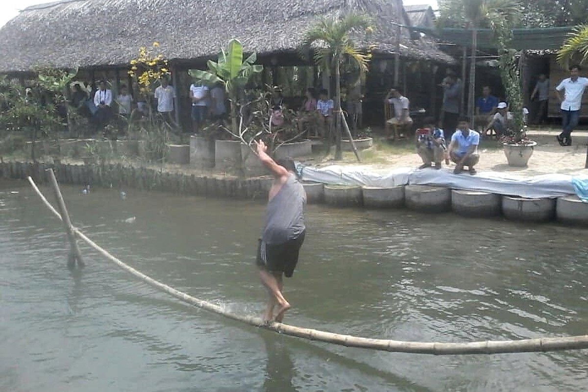 Trải nghiệm đi cầu tre tại Rừng Dừa Bảy Mẫu Hội An