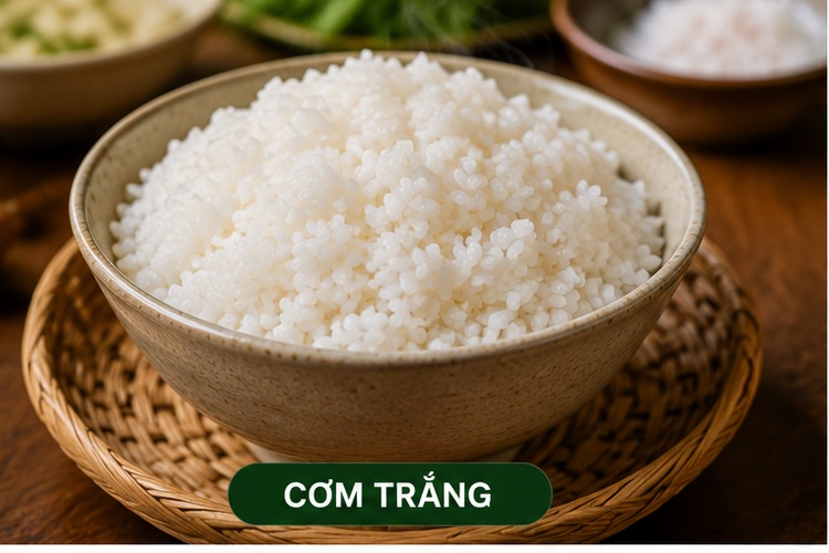 Cơm trắng