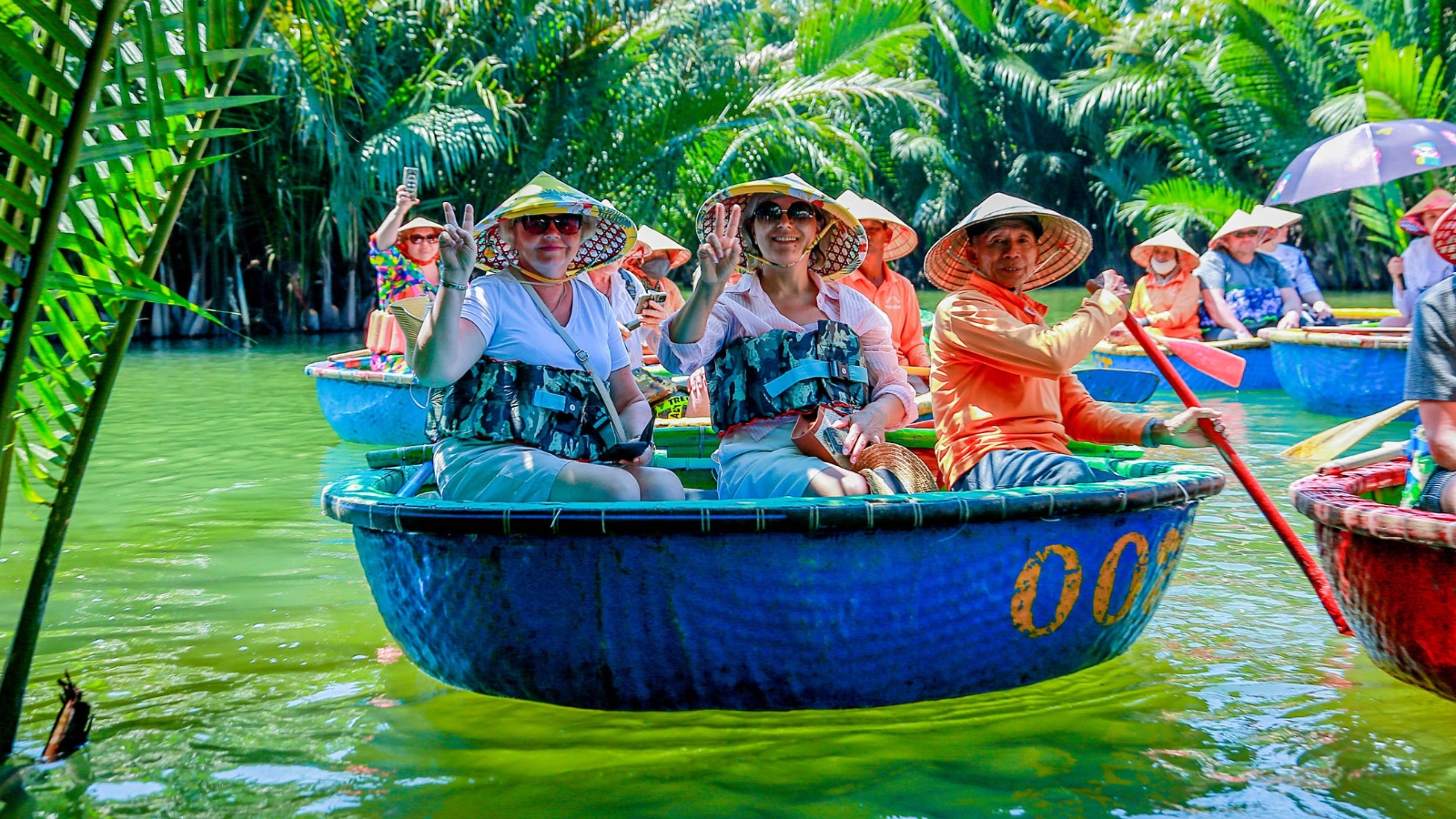 vé tham quan rừng dừa Bảy Mẫu